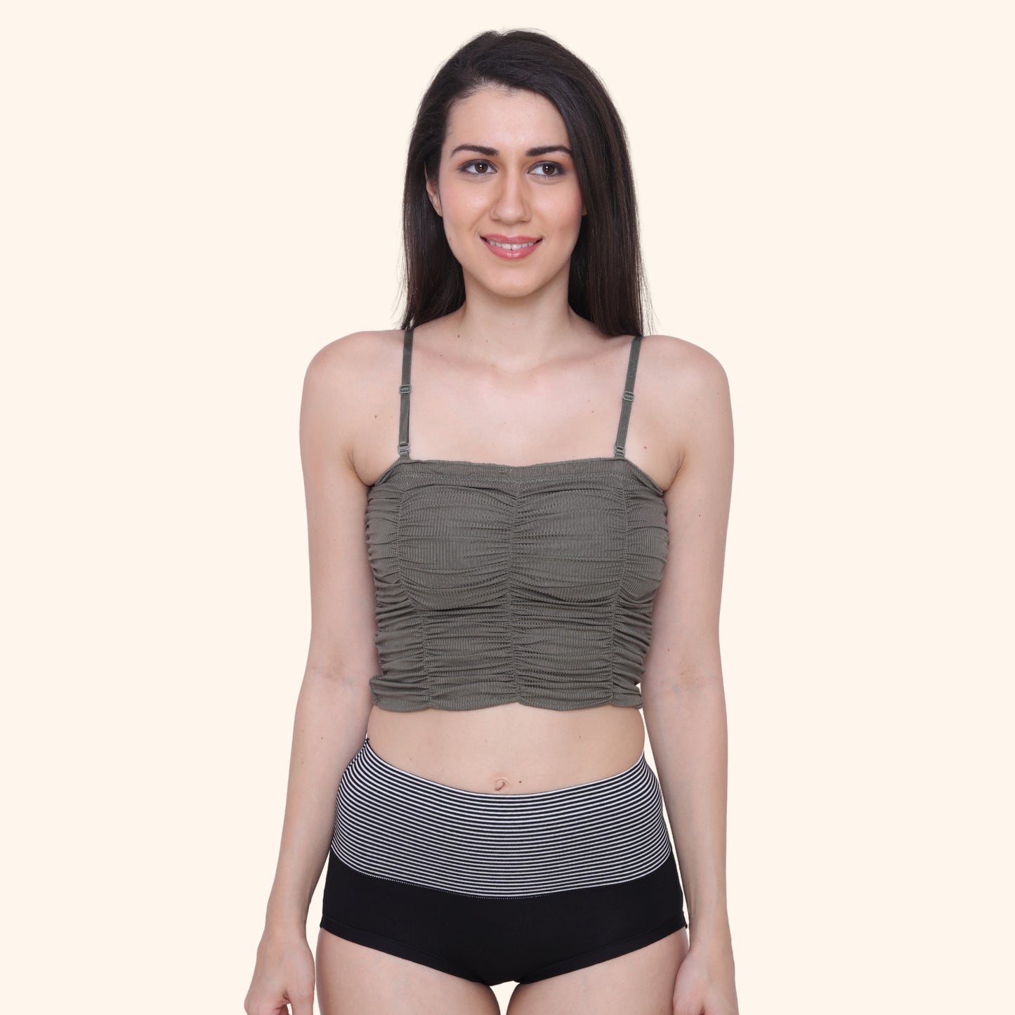 High Waist Full Coverage Brief Panty