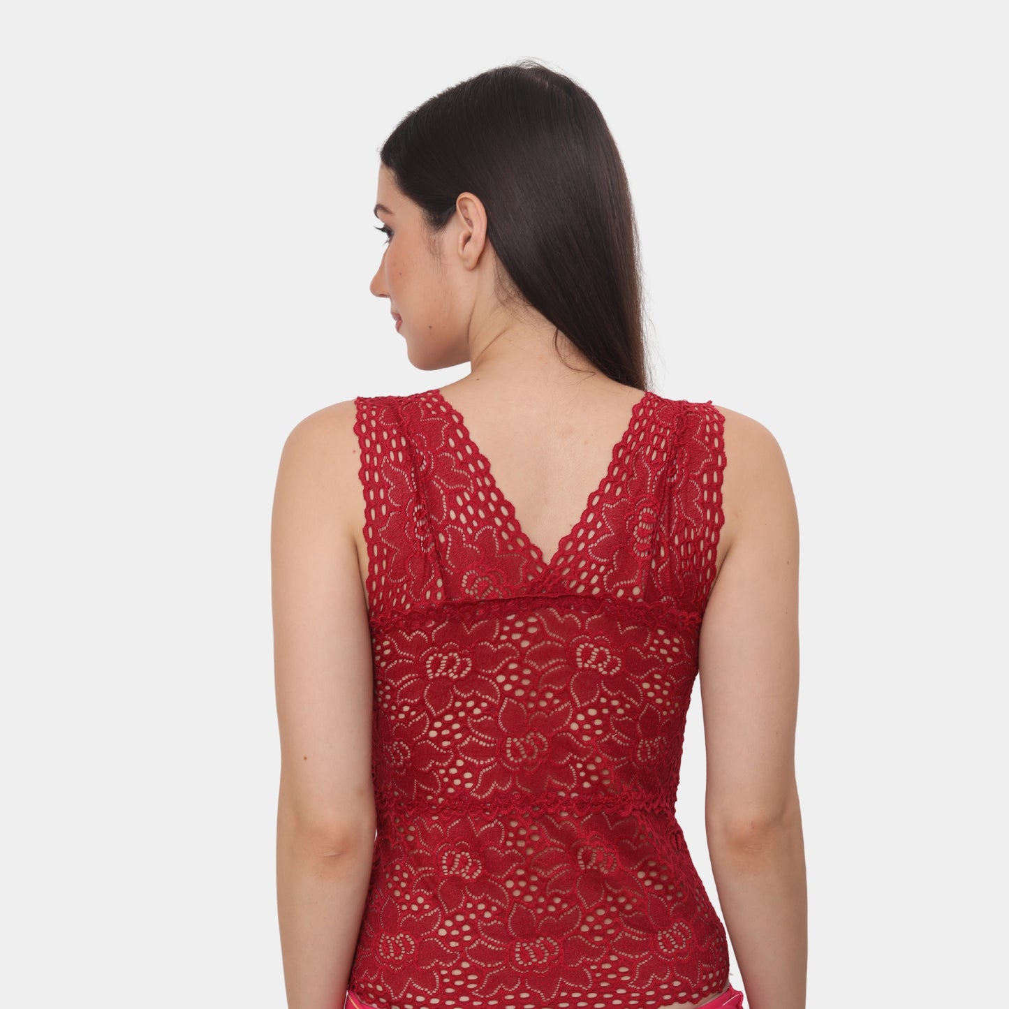 Padded Floral Lace Camisole