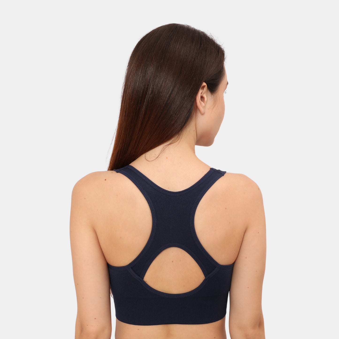 Front Zip Closure Sports Bra | Medium Impact Yoga Bras
