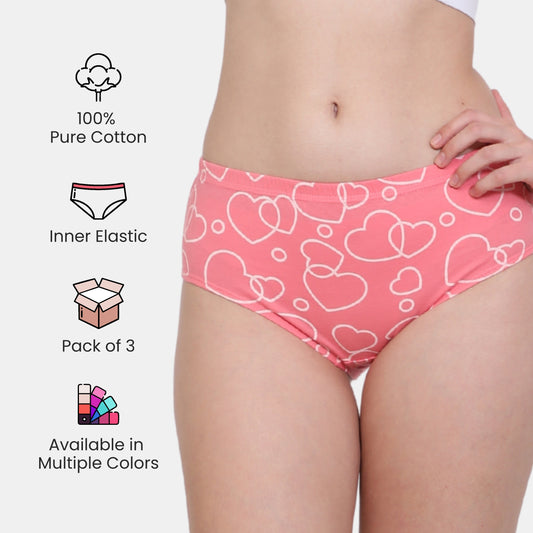 Soft Stretchable Concealed Waistband Everyday Panty