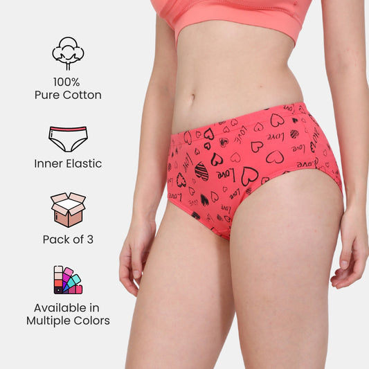 Soft Stretchable Concealed Waistband Everyday Panty