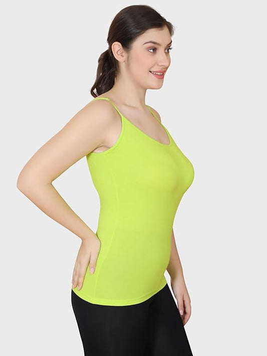 Women’s Bamboo Spandex Non-Padded Camisole Slip