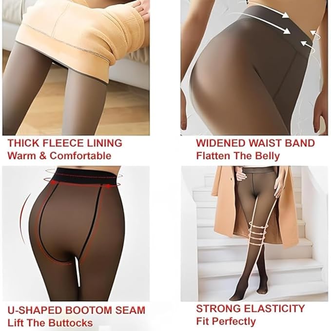 Winter Warm Thermal Leggings Pants