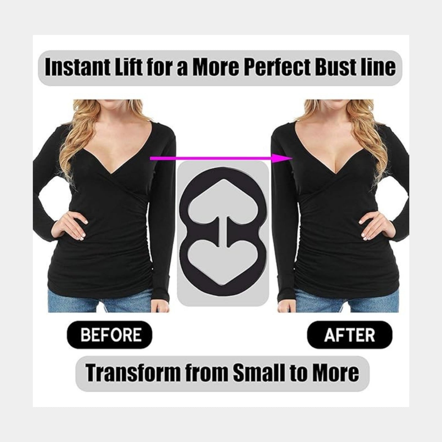 Bra Strap Convertor Clip/Non-Slip Conceal Bra Back Straps Clip