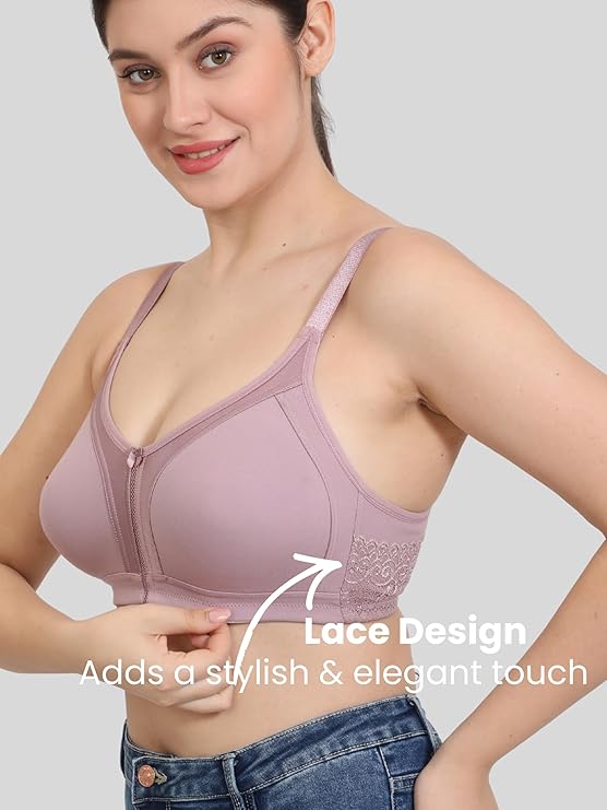 Minimizer Everyday Bra-Pack of 2 Bra(LILAC-SOFT PLUM)