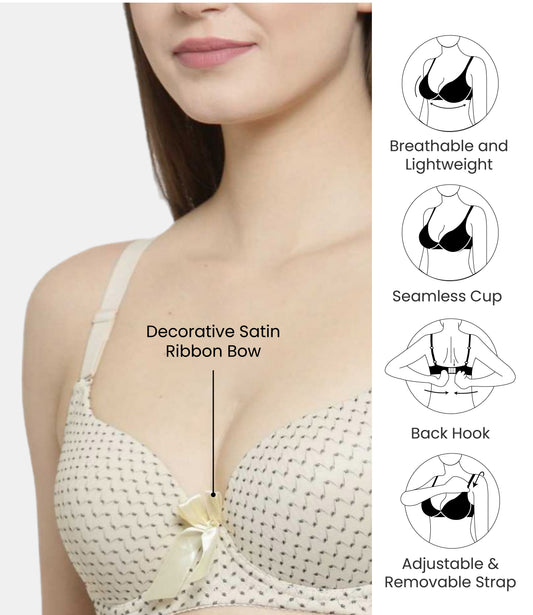 Women's Lace Padded Underwire Push Up Bra