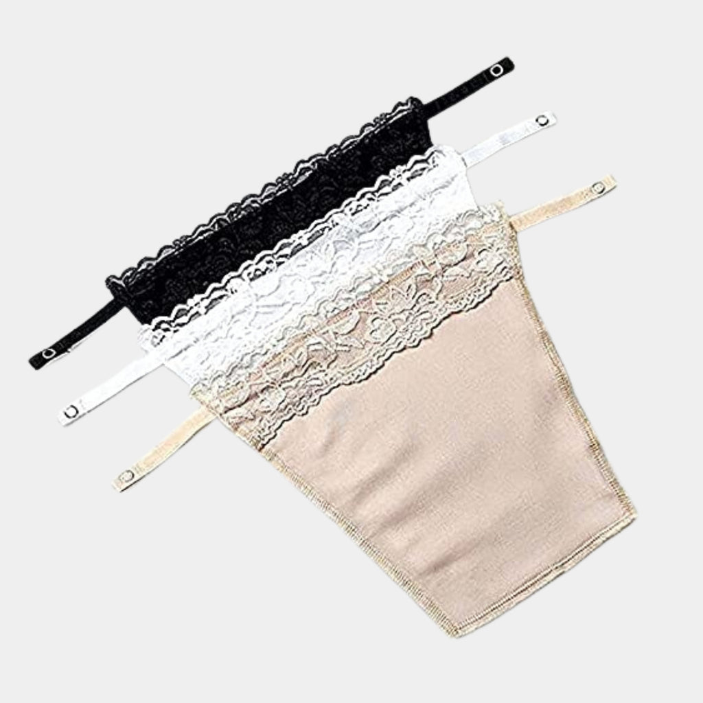 Deep Neck Cleavage Cover Up Inner Cami Secret Slip