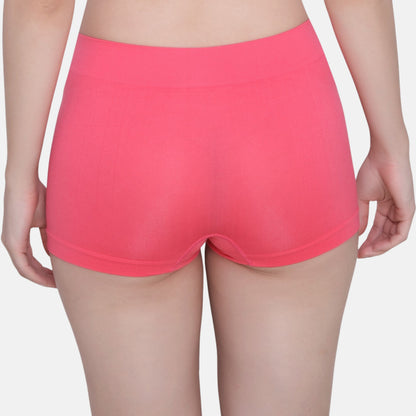 Nylon Spandex Seamless Boyshorts Panty