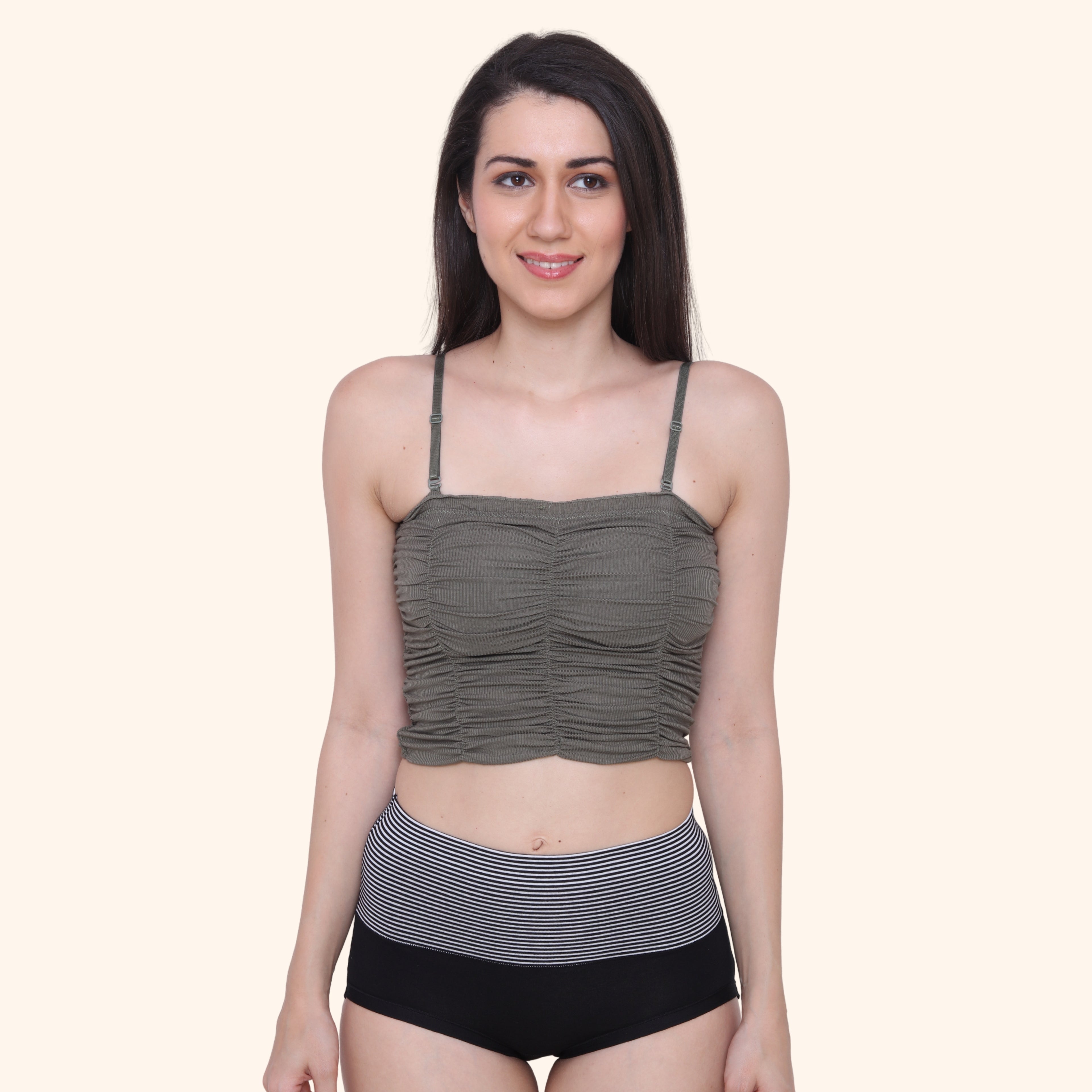 High Waist Full Coverage Brief Panty