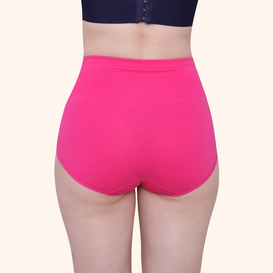 High Waist Full Coverage Brief Panty
