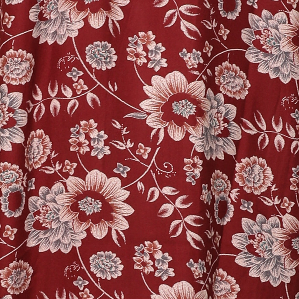 Printed Full-Length Night Gown