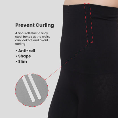 High Waist Tummy Control Shapewear With Lace