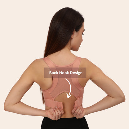 Full Coverage, Non-Wired, Seamless, Stretchable & Support Activewear for Women