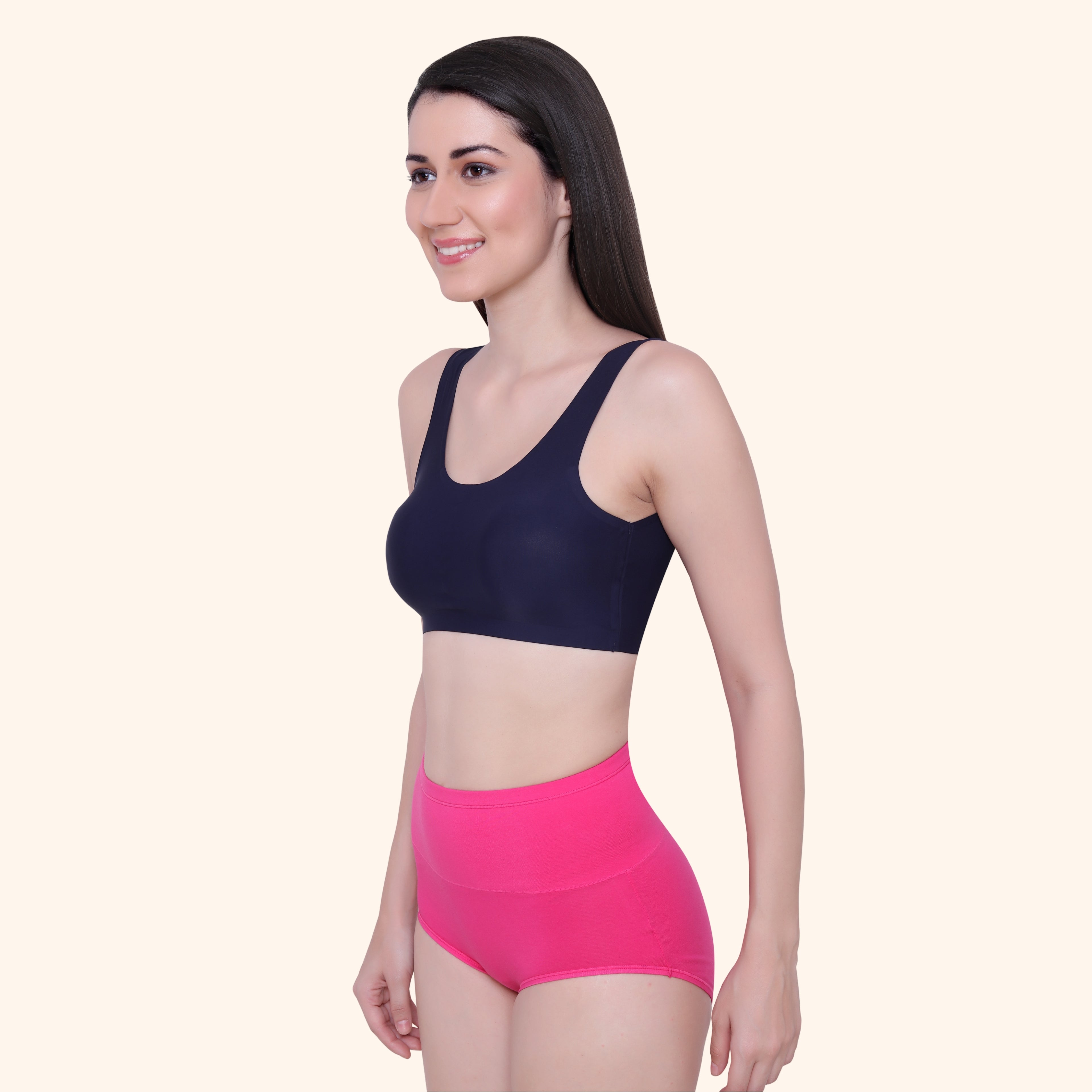 High Waist Full Coverage Brief Panty