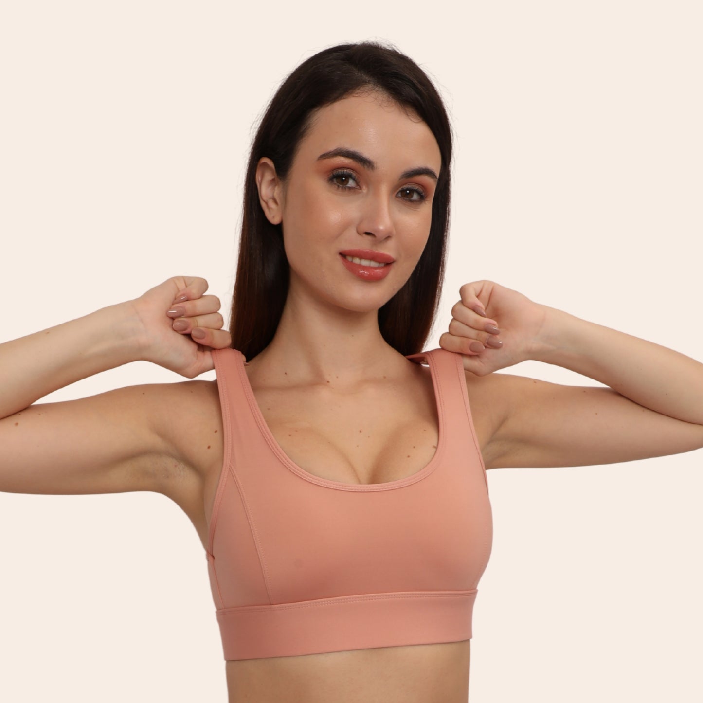 Full Coverage, Non-Wired, Seamless, Stretchable & Support Activewear for Women