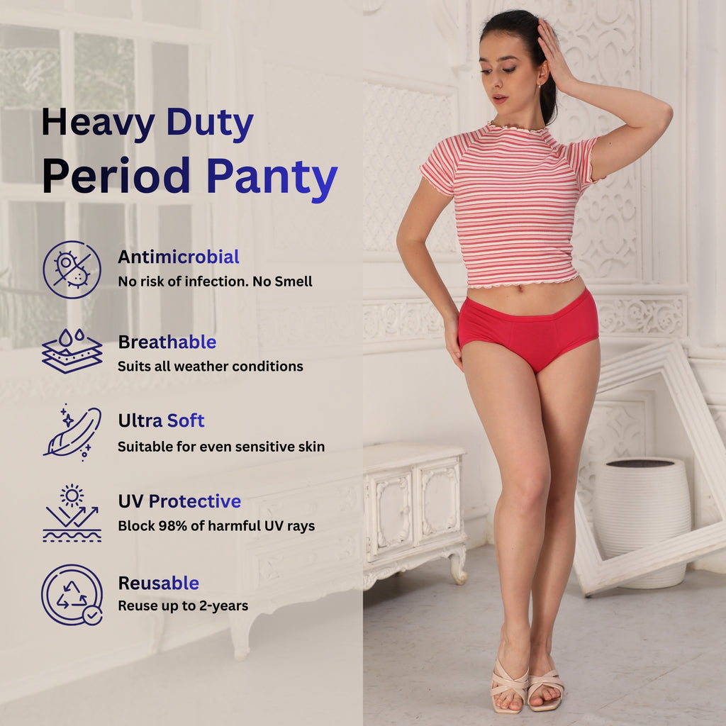 Reusable Bamboo Cotton Period Panty