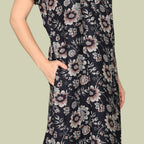 Printed Full-Length Night Gown