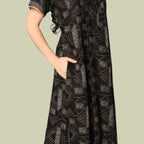 Printed Full-Length Night Gown
