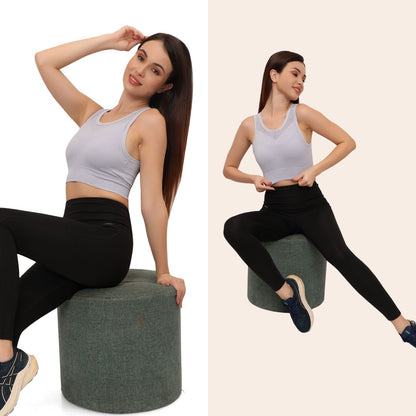 High Support Padded Wireless Sports Bra