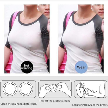 Nipple Cover Bra Petals Round Shop