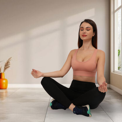 Full Coverage, Non-Wired, Seamless, Stretchable & Support Activewear for Women