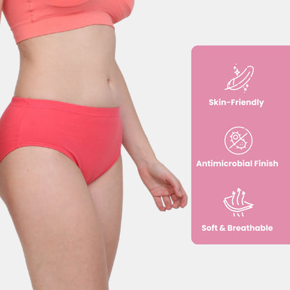 Soft Stretchable Concealed Waistband Everyday Panty