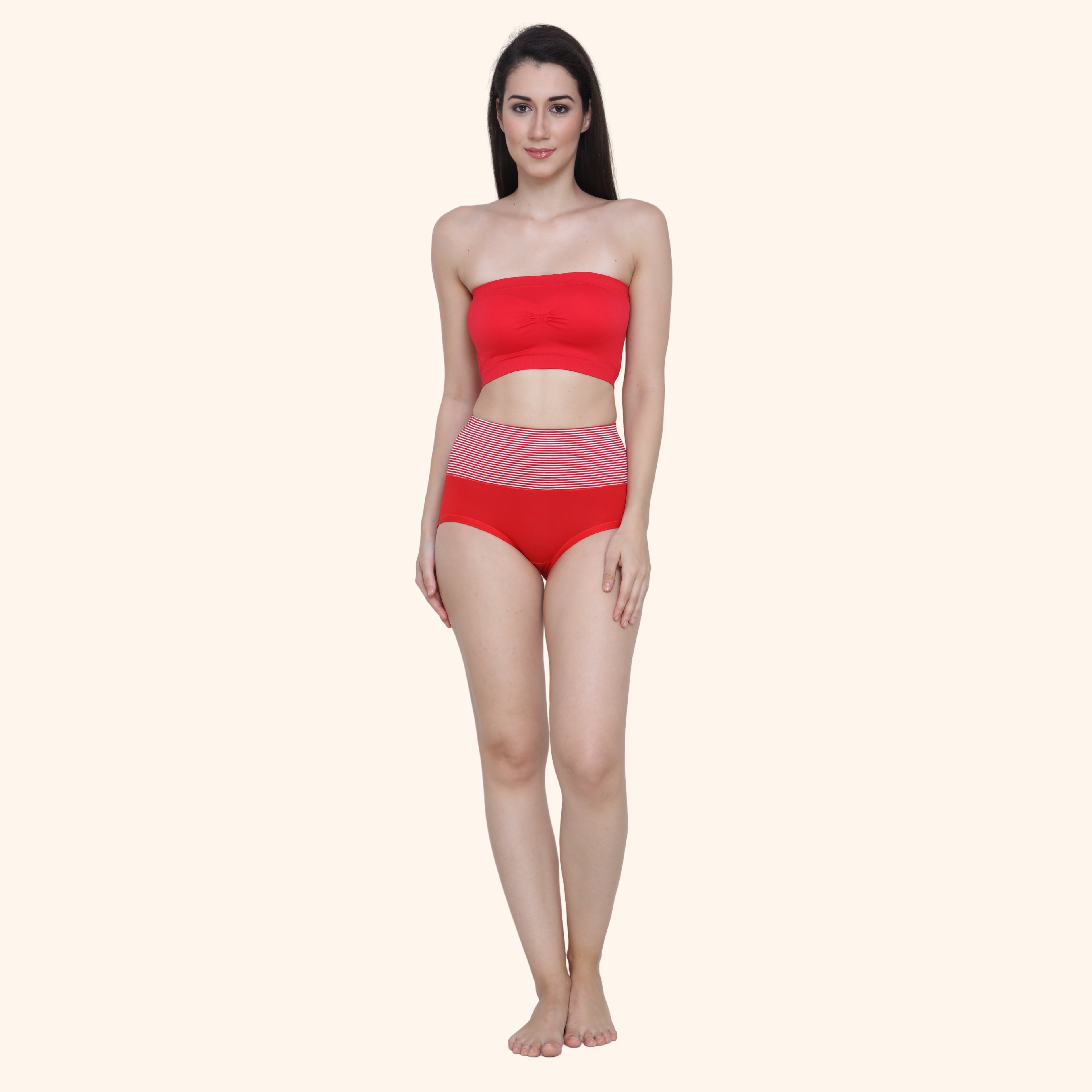 High Waist Full Coverage Brief Panty