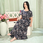 Printed Full-Length Night Gown