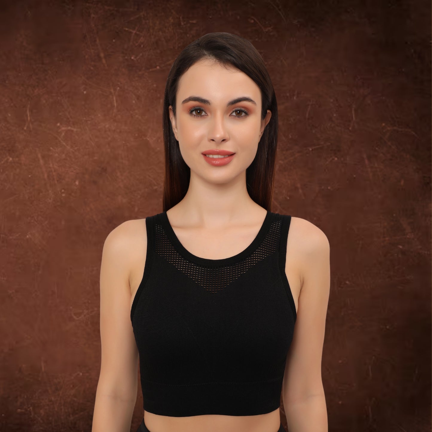 High Support Padded Wireless Sports Bra
