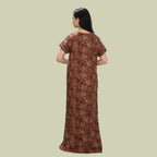 Printed Full-Length Night Gown