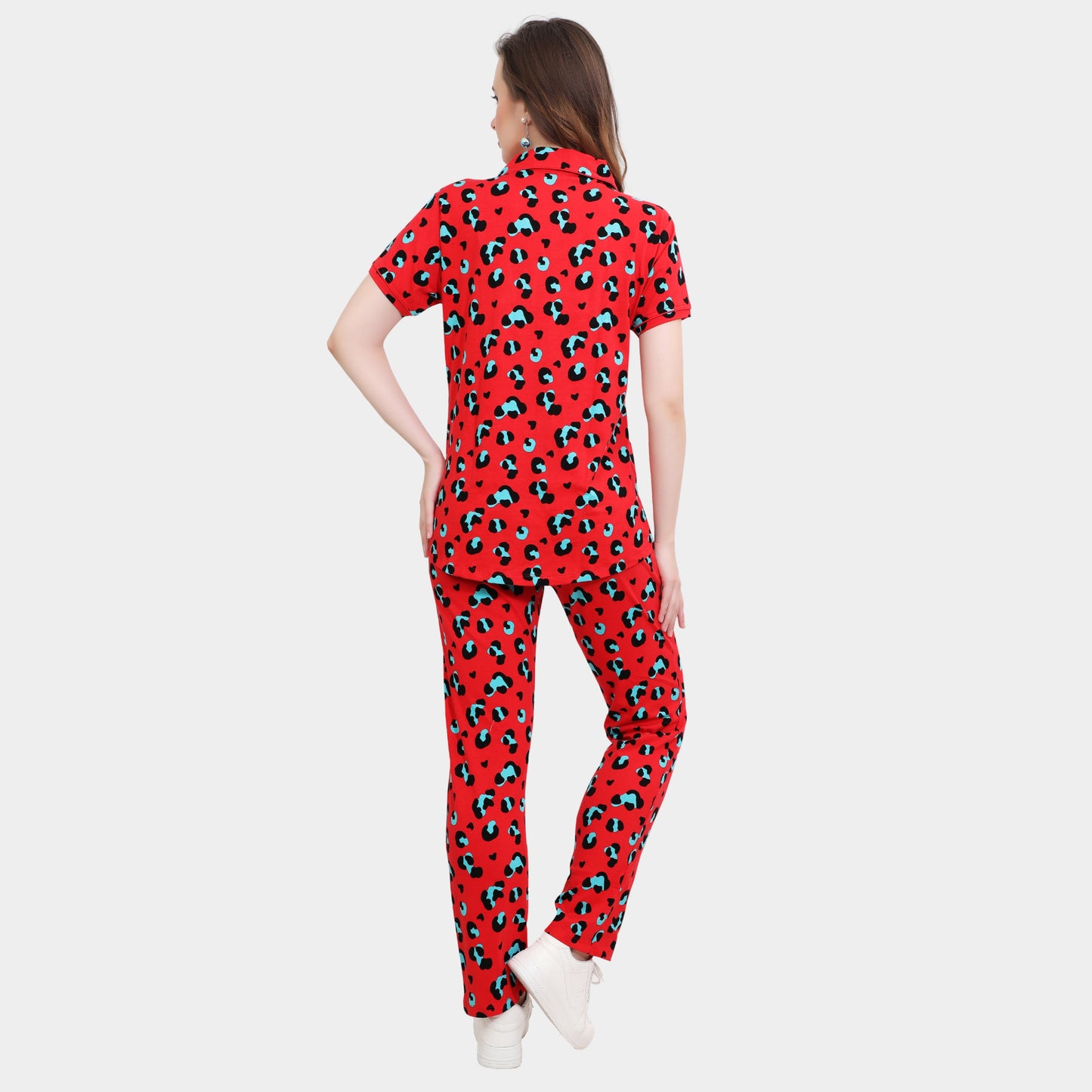 Printed Full Length Night Gown