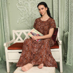Printed Full-Length Night Gown