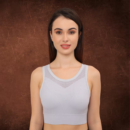 High Support Padded Wireless Sports Bra