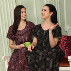 Printed Full-Length Night Gown