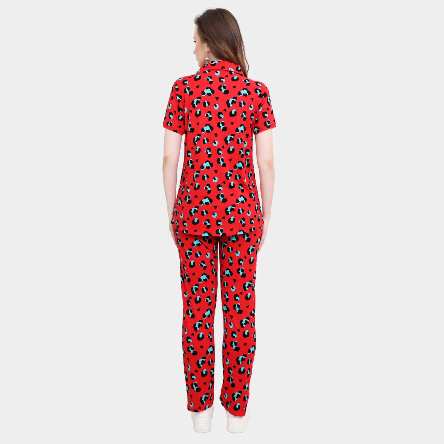 Printed Full Length Night Gown