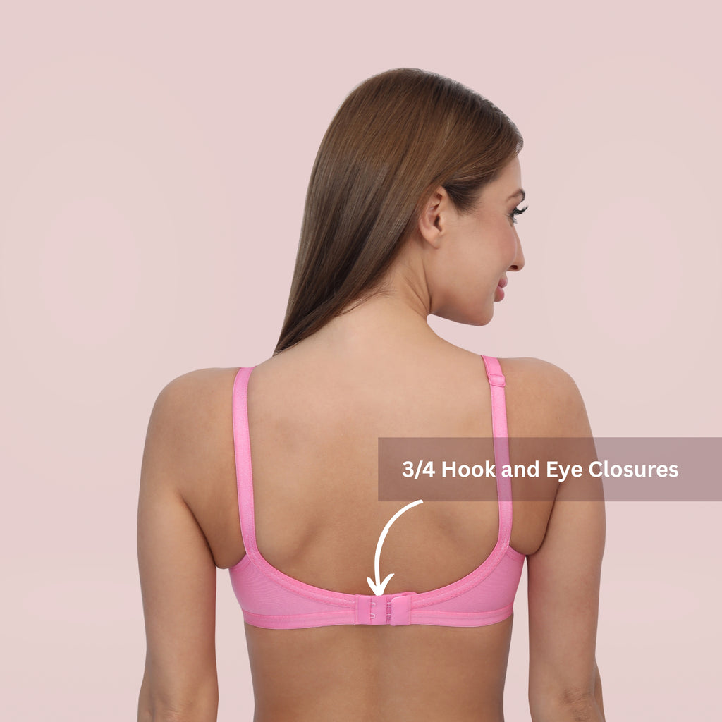 Cotton Non Padded Non Wired Full Coverage Maternity Bra