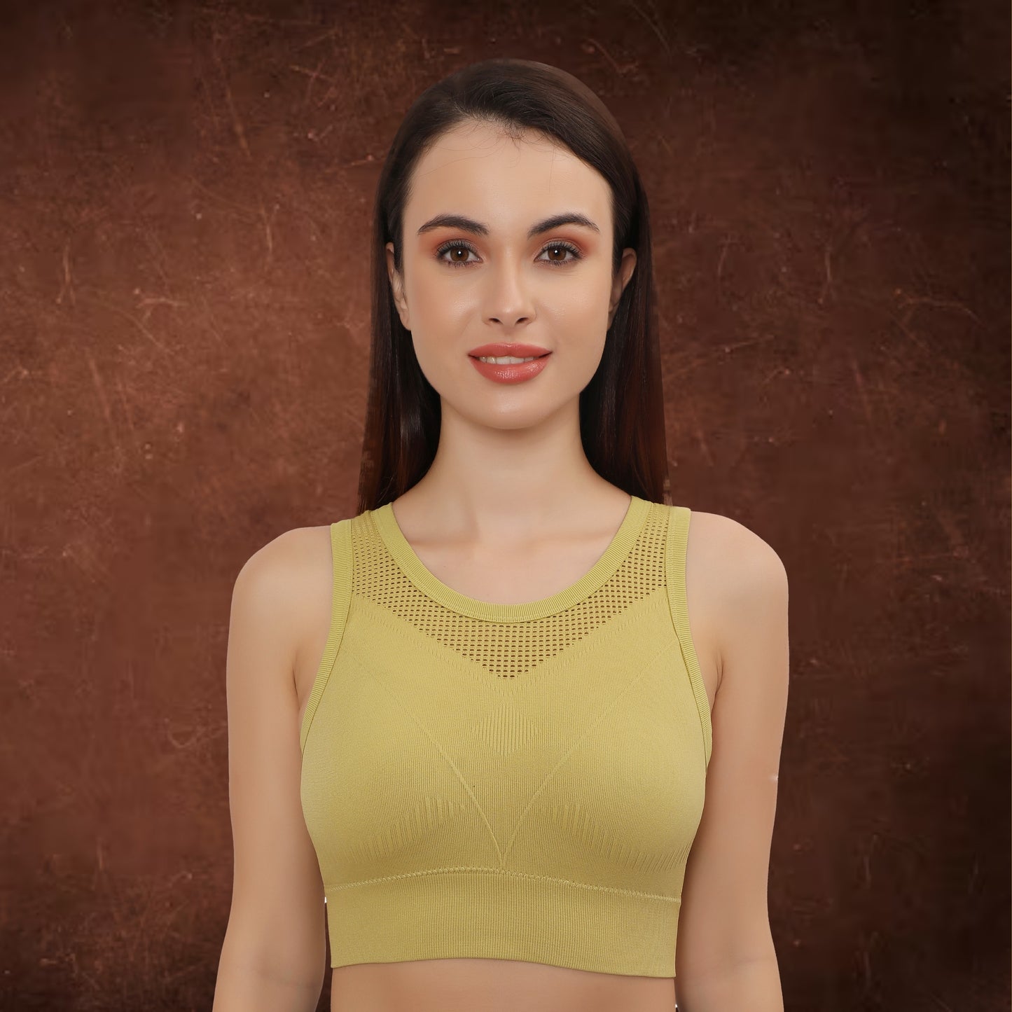 High Support Padded Wireless Sports Bra