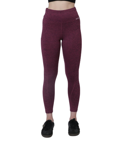 High Waist Gym Leggings with Side Pocket, 4-Way Stretch, Squat-Proof, Moisture-Wicking for Gym, Fitness, Training, Yoga & Activewear