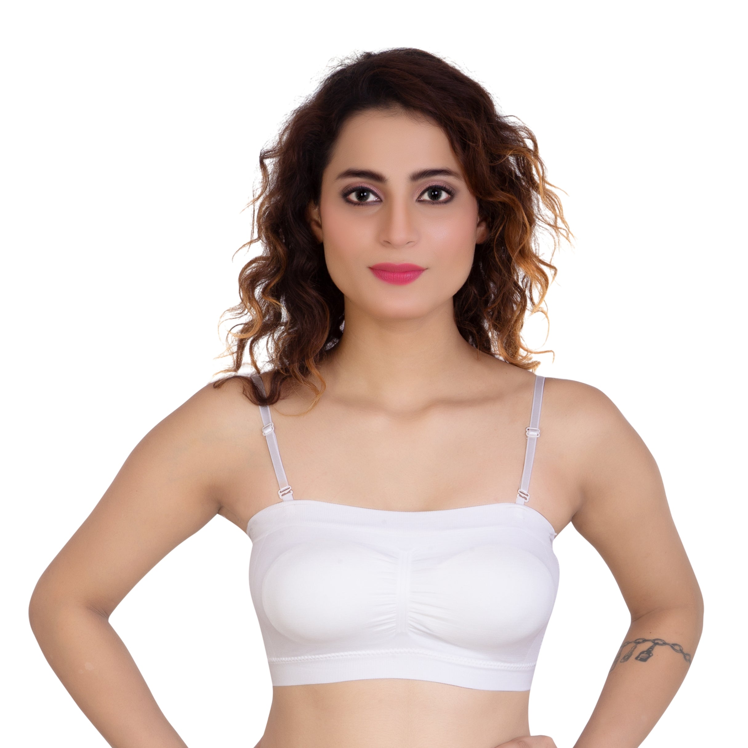 Strapless With Back Hook Closure Bra