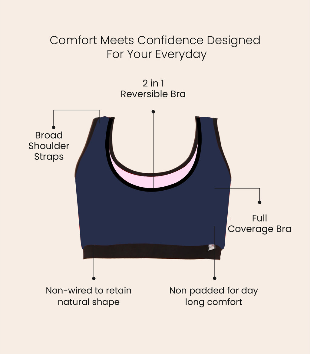 Sports Bra - 2-in-1 Reversible