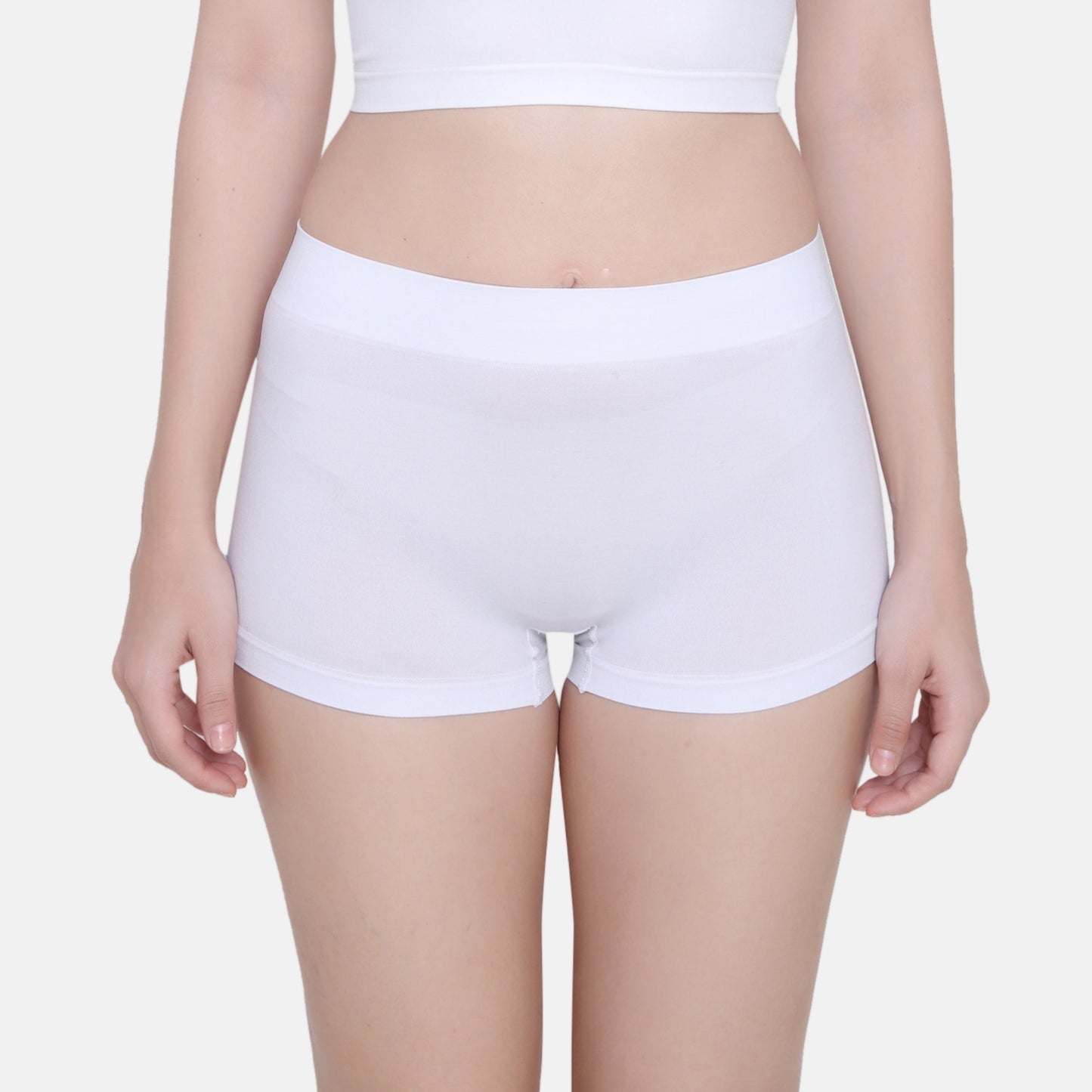 Nylon Spandex Seamless Boyshorts Panty