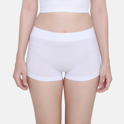 Nylon Spandex Seamless Boyshorts Panty