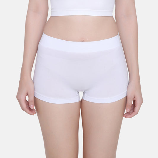 Nylon Spandex Seamless Boyshorts Panty
