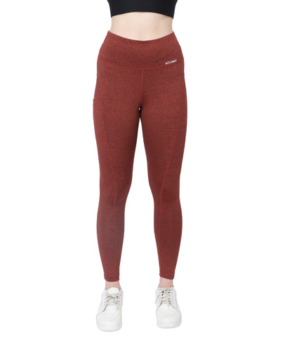 High Waist Gym Leggings with Side Pocket, 4-Way Stretch, Squat-Proof, Moisture-Wicking for Gym, Fitness, Training, Yoga & Activewear