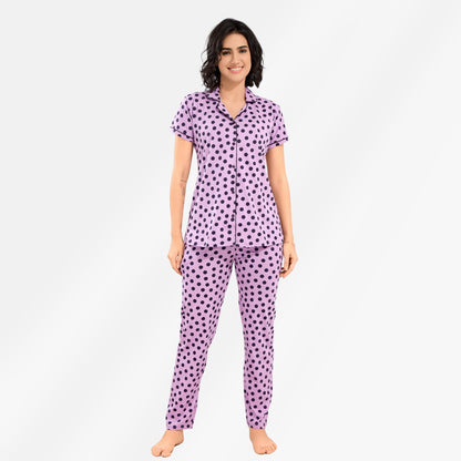 Printed Full Length Night Gown
