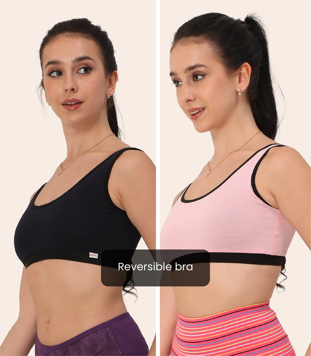 Sports Bra - 2-in-1 Reversible
