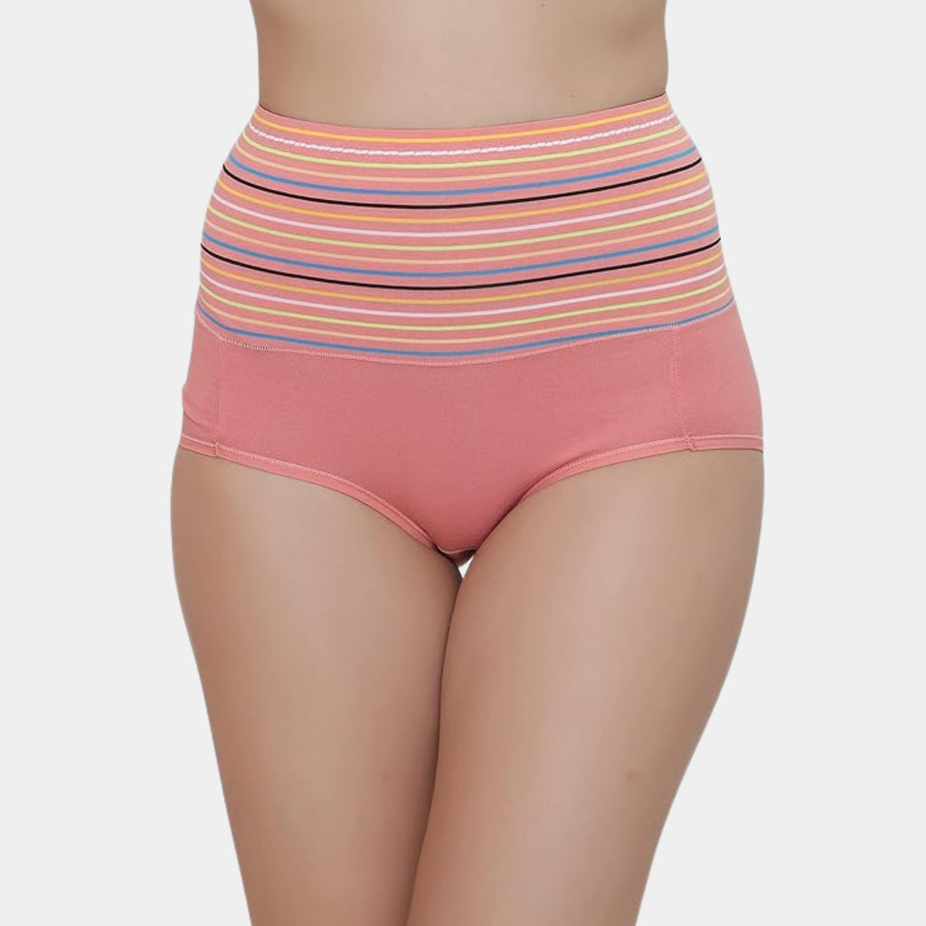 High Waist Full Coverage Hipster Panty