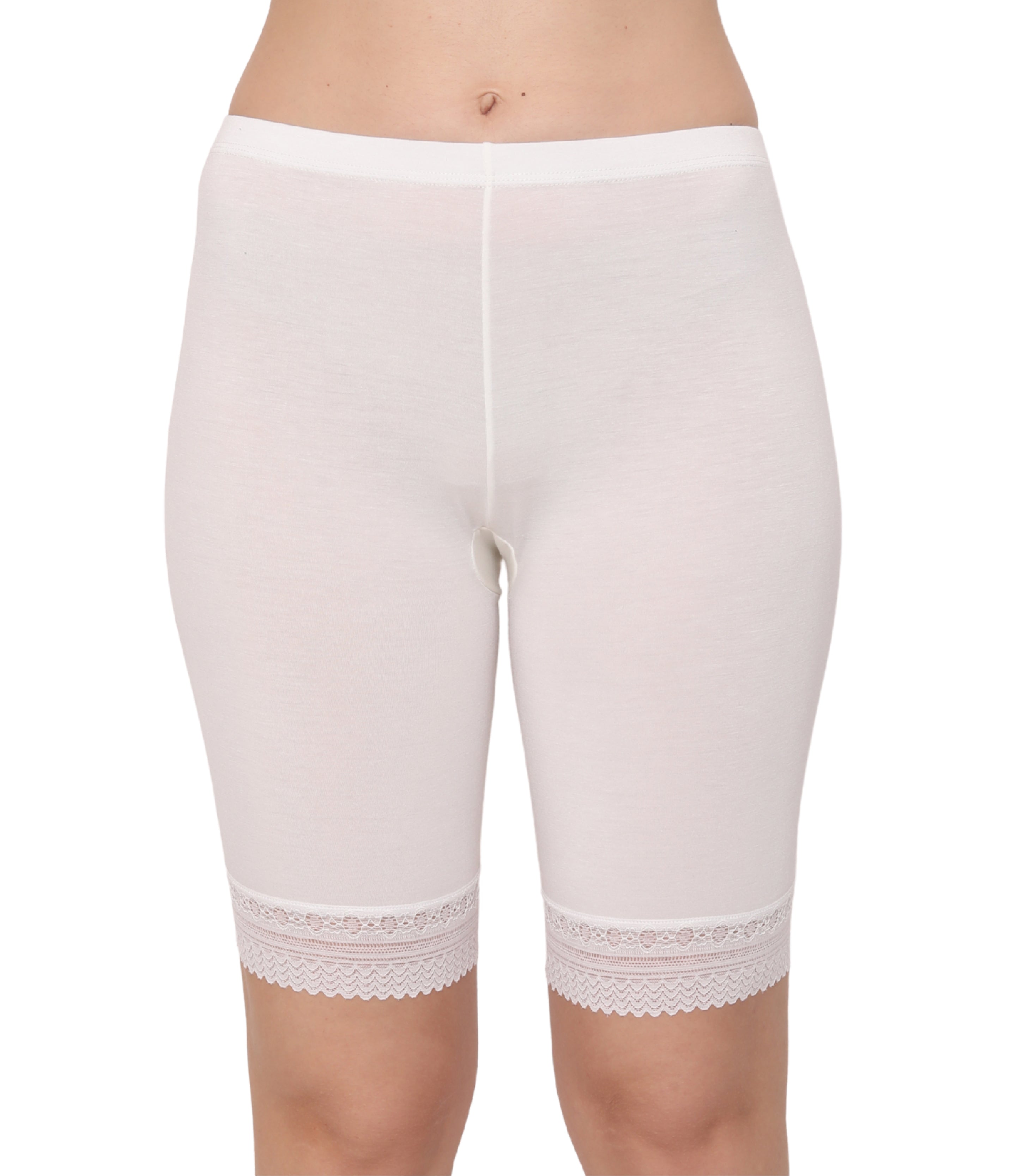 Bamboo Spandex Mid Rise Under Skirt Under Dress Shorts