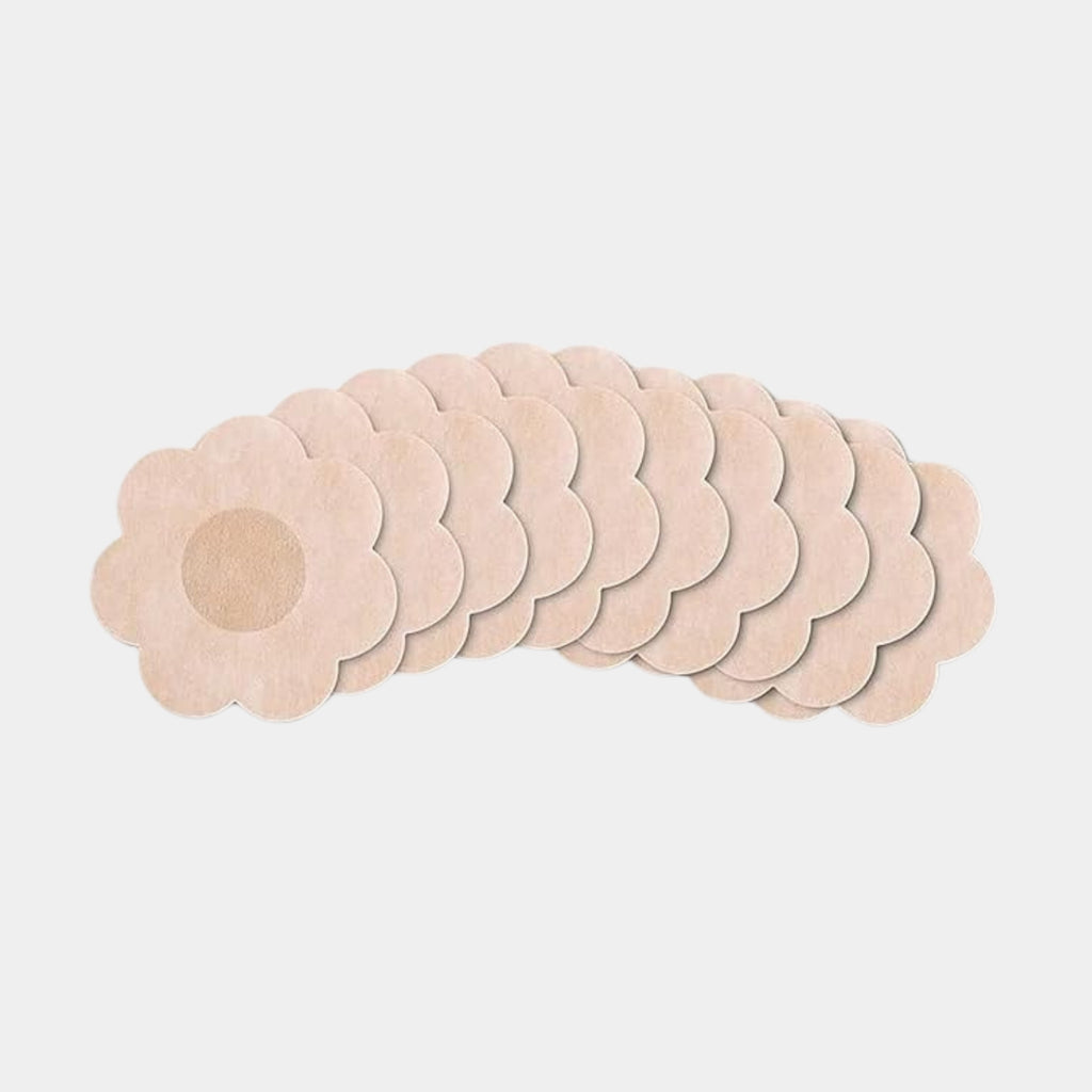 Ultra-Thin Disposable Nipple Pasties, (Pack of 5 Pairs)
