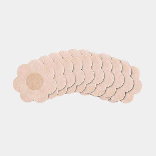 Ultra-Thin Disposable Nipple Pasties, (Pack of 5 Pairs)